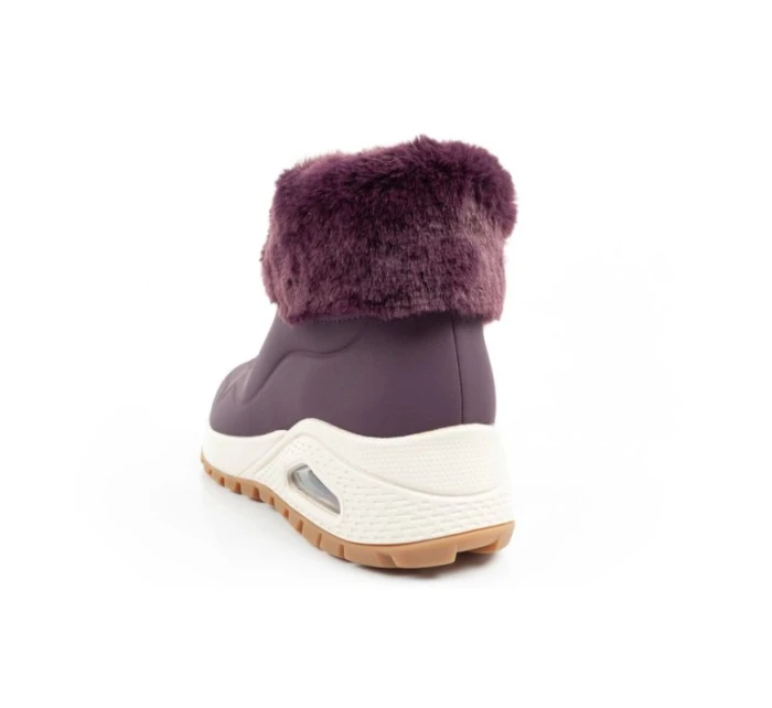 Skechers Uno Rugged dámská sportovní obuv zateplené boty zimní fialové dámské