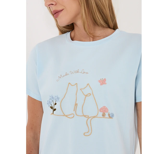 Tričko IR TS R2766.60 světle modré Tričko IR TS R2766.60 světle modré