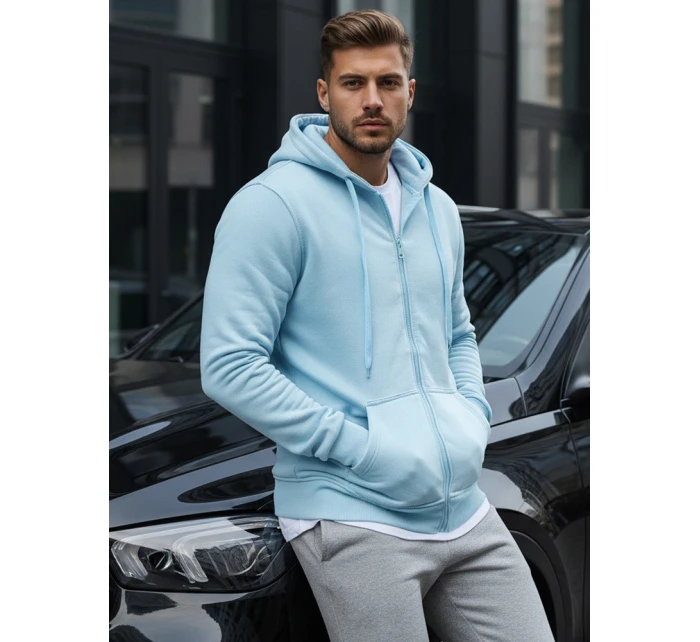 Pánská mikina s kapucí modrá Dstreet model 21962279 - FashionStreet