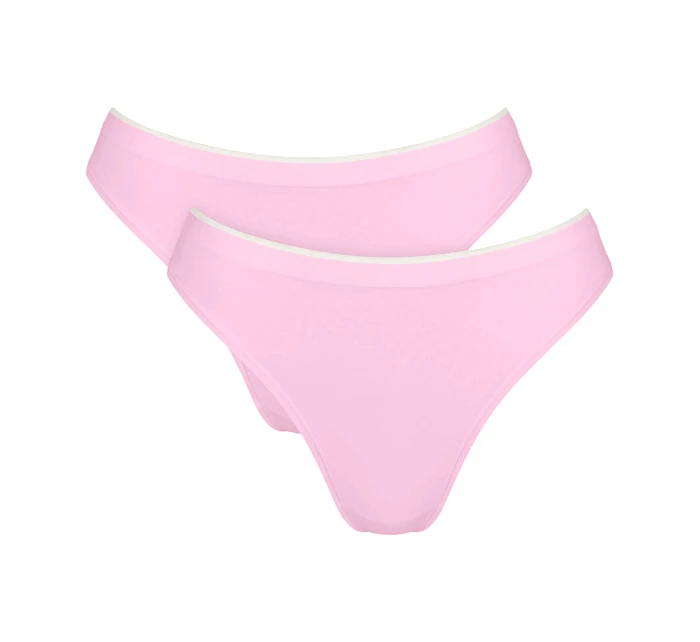 Dámské kalhotky GO Sense High leg 2P - PINK - růžové 1588 - SLOGGI