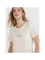 Dámské tričko s potiskem 4F 4FRSS25TTSHF2786-11S