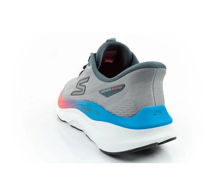 Skechers pánské sportovní boty tenisky Max Run grey SLIP-INS Skechers pánské sportovní boty tenisky Max Run grey SLIP-INS