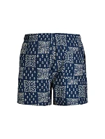 Jack&Jones pánské plavecké šortky JPSTMAUI SHELL AOP SWIM SHORTS REG 12291808 PAGEENT BLUE Jack&Jones pánské plavecké šortky JPSTMAUI SHELL AOP SWIM SHORTS REG 12291808 PAGEENT BLUE