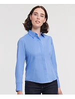 Russell Athletic 924F Popelínová halenka s dlouhým rukávem 11.924F corporate blue Russell Athletic 924F Popelínová halenka s dlouhým rukávem 11.924F corporate blue