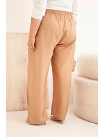 Dámské bavlněné kalhoty Plus Size s gumou v pase model 22187134 - K-Fashion Dámské bavlněné kalhoty Plus Size s gumou v pase model 22187134 - K-Fashion