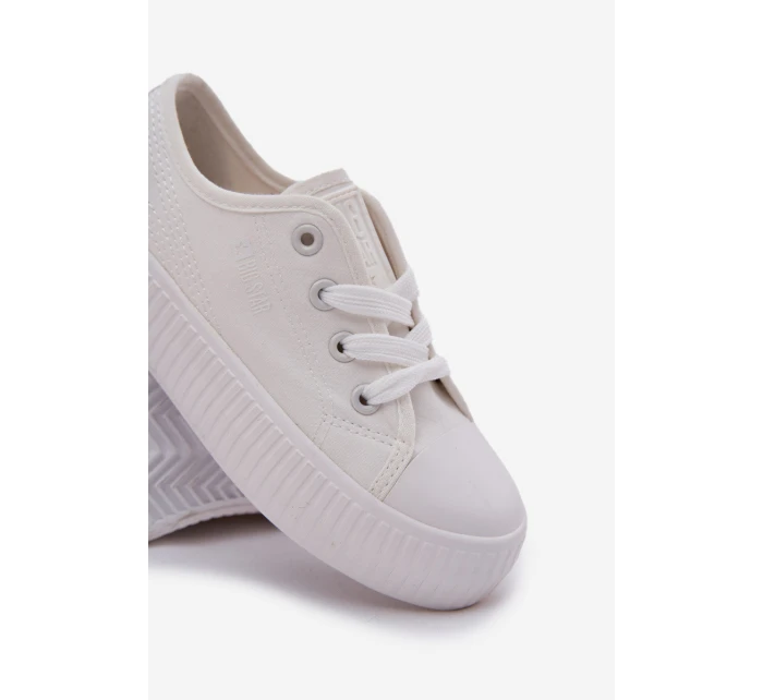 Dětské Šněrovací Boty Big Star model 21693054 Bílé - Big Star Shoes Dětské Šněrovací Boty Big Star model 21693054 Bílé - Big Star Shoes