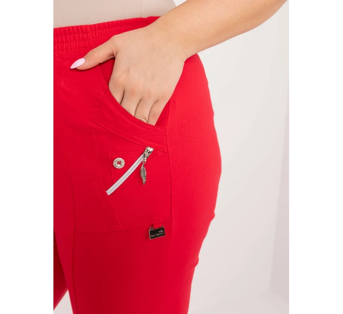 Spodnie AT SP model 19658756 czerwony - FPrice Spodnie AT SP model 19658756 czerwony - FPrice