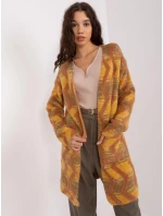 Sweter AT SW model 19018641 ciemny żółty - FPrice