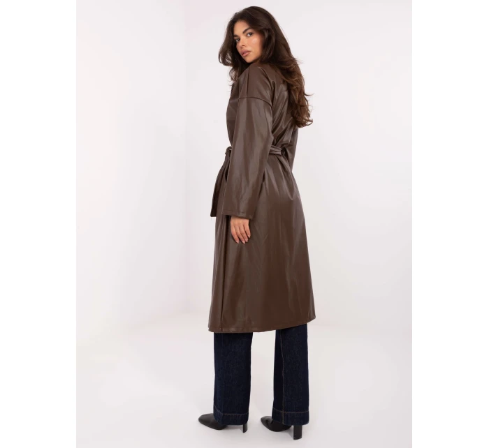 Płaszcz IT PL model 21334871 ciemny brązowy - FPrice