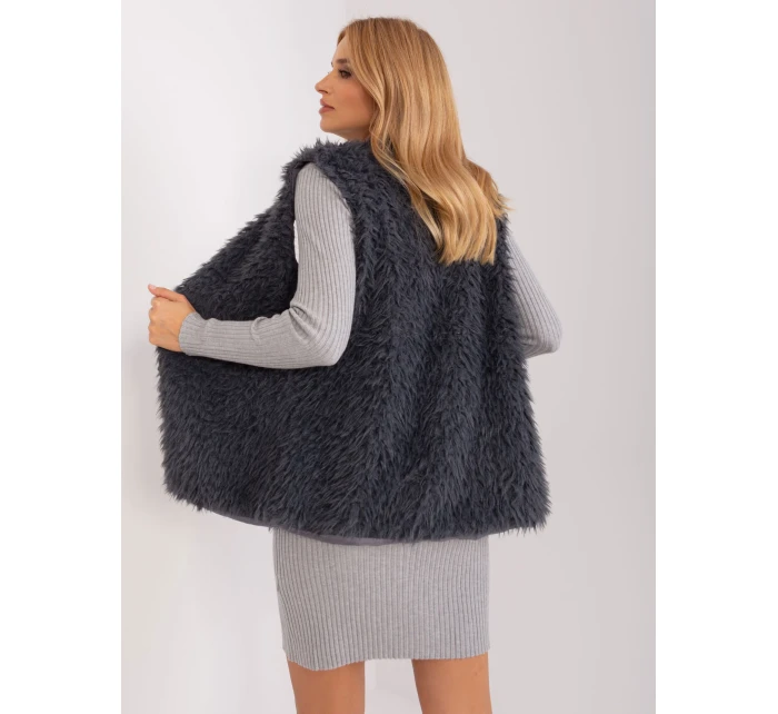 Kamizelka TW KZ model 18949316 grafitowy - FPrice Kamizelka TW KZ model 18949316 grafitowy - FPrice