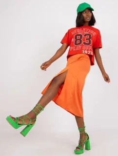 Sukně WN SD 1705.86 oranžová