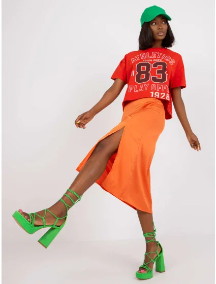 Sukně WN SD 1705.86 oranžová