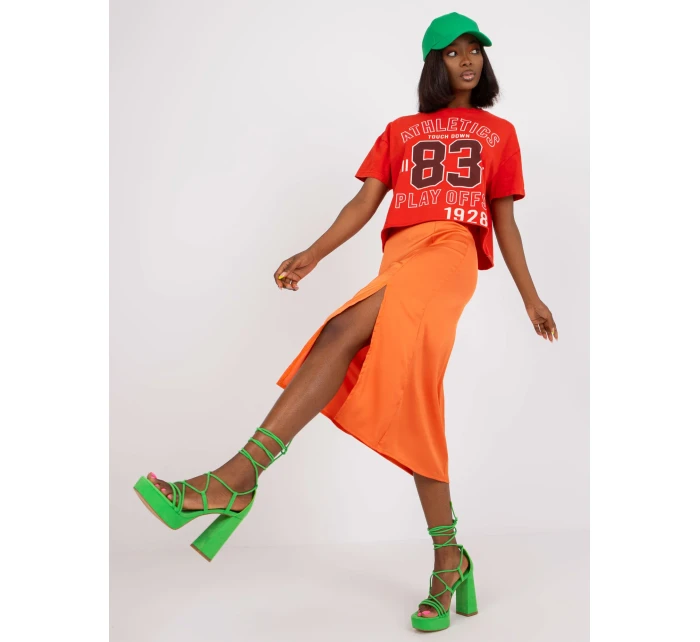 Sukně WN SD 1705.86 oranžová