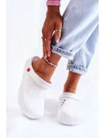 Dámské světlé pantofle Big Star Bíle model 19973495 - Big Star Shoes