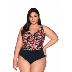 JEDNODÍLNÉ PLAVKY SKJ 60 KVĚTINOVÉ