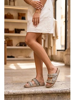 Klapky na platformě model 230606 Step in style