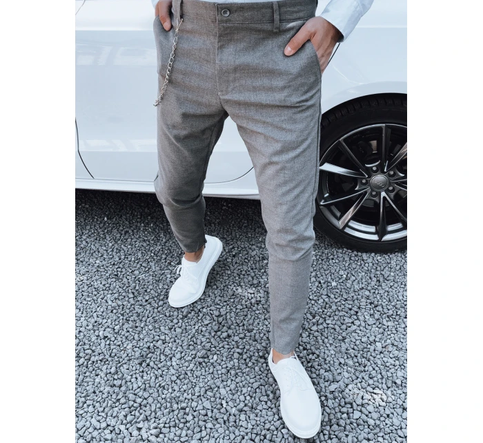 Pánské tmavě šedé kalhoty Dstreet model 21977471 - FashionStreet