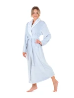 Dámský župan Flora 2556 jednobarevný ledově modrá - Vestis Dámský župan Flora 2556 jednobarevný ledově modrá - Vestis