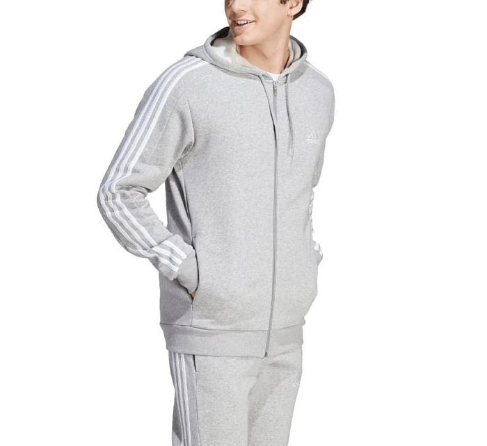 Mikina Essentials Fleece 3Stripes FullZip M model 19572230 - ADIDAS Mikina Essentials Fleece 3Stripes FullZip M model 19572230 - ADIDAS
