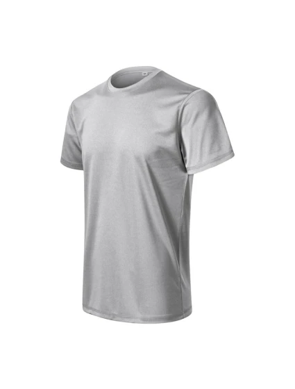 Pánské tričko Zoom (stříbrná melanž)