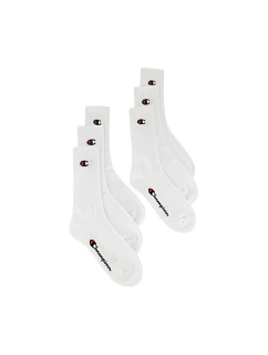 Ponožky Champion 6-pack white U20005 WW001