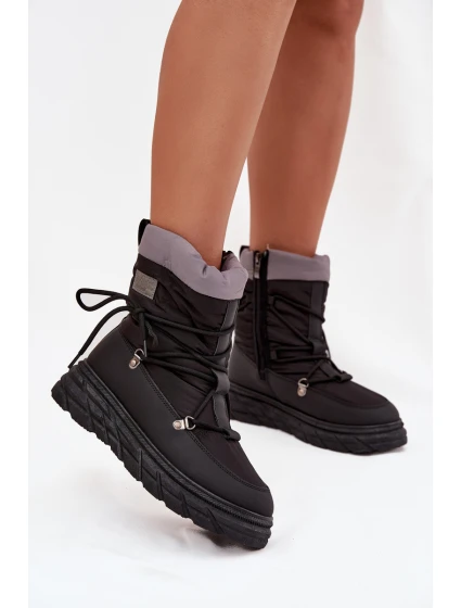 Dámské zimní boty na zip model 21728492 Černé - Lee Cooper