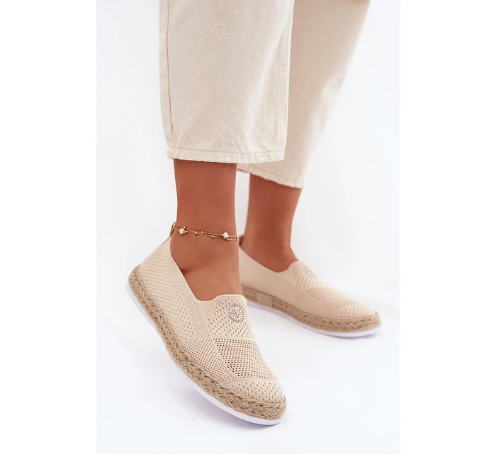 Dámské espadrilky Vinceza Béžové Dámské espadrilky Vinceza Béžové