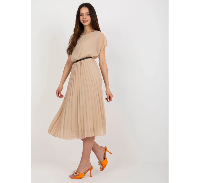 Šaty DHJ SK  béžová model 18426570 - FPrice