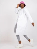 Dámský kabát EM EN model 17063793 bílý - FPrice