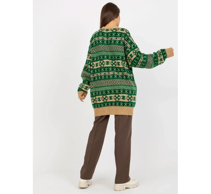 Dámský svetr EM SW 5009 47P zelený