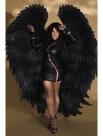 Šaty V-10959 černé - Axami Šaty V-10959 černé - Axami