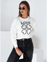 Dámský svetr Love bílý Dstreet model 21981552 - FashionStreet