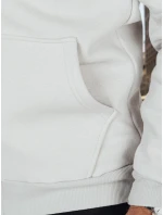 Pánská mikina na zip se stojáčkem světle šedá FashionStreet BX5874