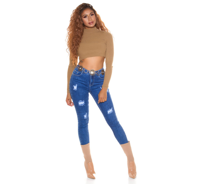 Sexy Push-up Jeans Used-Look