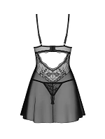 Dámská svůdná košilka Perisia Babydoll černá - Obsessive