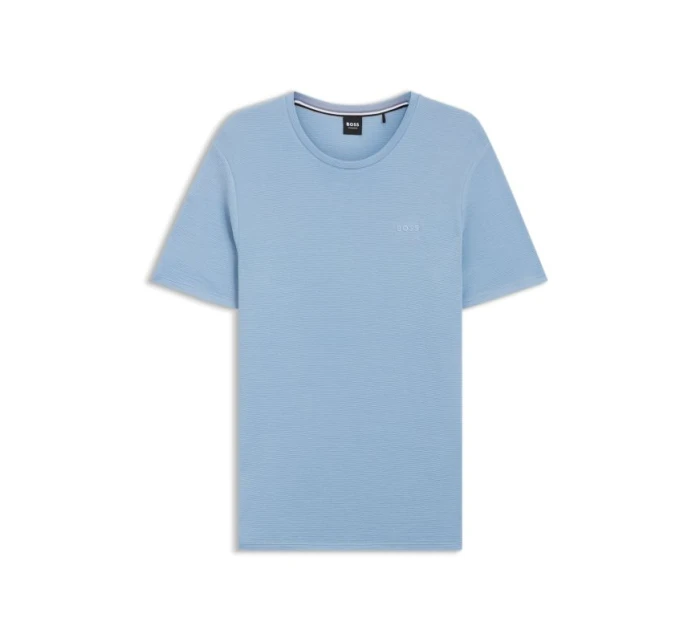 Boss Rib Azzurro M Tričko 50509328-450 pánské
