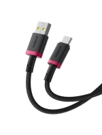 Baseus Dura USB-Type C 60W 2m kabel (červený/černý)