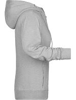 Daiber 8025 Dámská mikina s kapucí 02.8025 grey heather Daiber 8025 Dámská mikina s kapucí 02.8025 grey heather