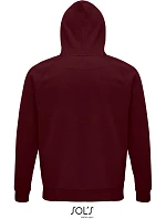 SOL'S Stellar Unisex raglánová mikina s kapucí z bio bavlny 25.3568 burgundy SOL'S Stellar Unisex raglánová mikina s kapucí z bio bavlny 25.3568 burgundy
