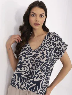 Bluzka model 21057931 granatowy - FPrice