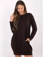Šaty RV TU 5184.93P tmavě hnědá