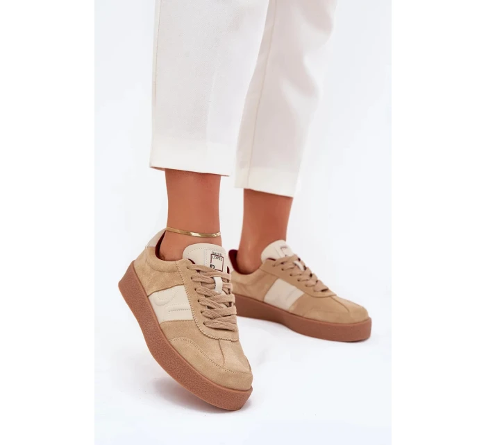 Dámské semišové tenisky Daniel Lopez Just Dare – béžové