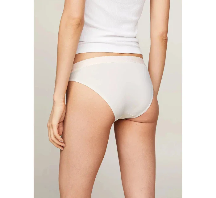 Dámské kalhotky 3Pack BIKINI UW0UW05187 0VT černé/ecru/růžové - Tommy Hilfiger