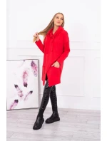 Tunika nadměrné velikosti model 20892368 červená - Kesi