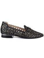 Dámské kožené polobotky černé Cambell 35307 Dámské kožené polobotky černé Cambell 35307