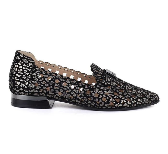 Dámské kožené polobotky černé Cambell 35307 Dámské kožené polobotky černé Cambell 35307