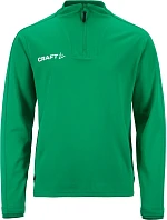Craft Teamwear Evolve 2.0 Half Zip Jr Dětská tréninková bunda s 1/4 zipem 82.4764 team green Craft Teamwear Evolve 2.0 Half Zip Jr Dětská tréninková bunda s 1/4 zipem 82.4764 team green
