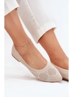 Dámské Baletky Béžové model 21702982 - Boto