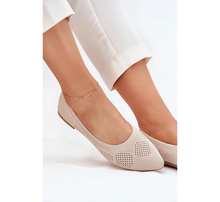 Dámské Baletky Béžové model 21702982 - Boto