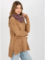 Tunelová šála AT KM ENEC B63 1.44P tmavě lila Tunelová šála AT KM ENEC B63 1.44P tmavě lila